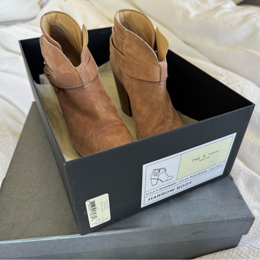 Rag & bone Harrow Bootie in Macaroon